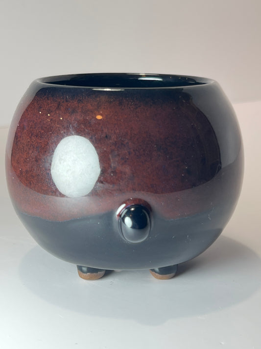 Rock Dogs Planter w/ drip hole - Purple Rain