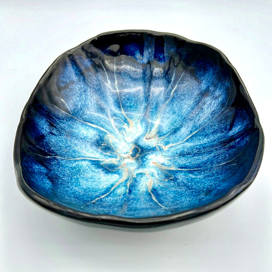 Decorative Accent Serving Dish | ROCK HOME Collection | 8” long x 7” wide x 3” tall