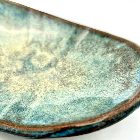 Decorative Accent Serving Dish | ROCK HOME Collection | 7.5” long x 5.5” wide x 1.5” tall