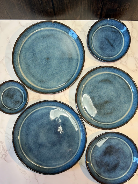 10" Dinner Plate | ROCK HOME Deep Sea Collection