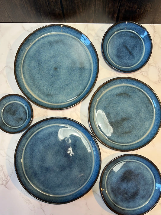 7.25” Salad Plate | ROCK HOME Deep Sea Collection