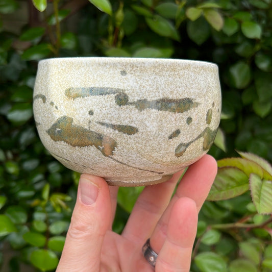 Planter w/ drain hole | ROCK HOME Collection | Splatter