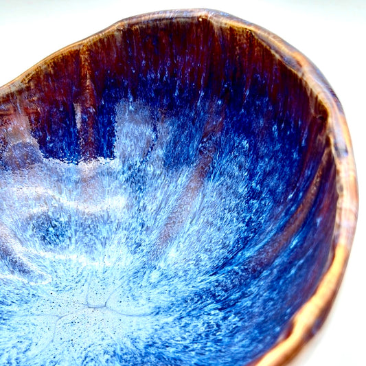 Centerpiece Serving Bowl | ROCK HOME Collection | 9” long x 9” wide x 5.5” tall