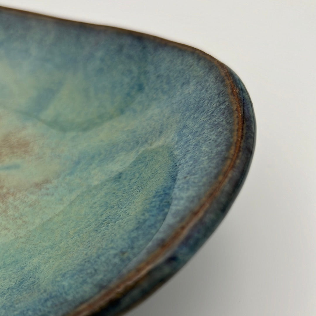 Decorative Accent Serving Dish | ROCK HOME Collection | 9” long x 6” wide x 2” tall