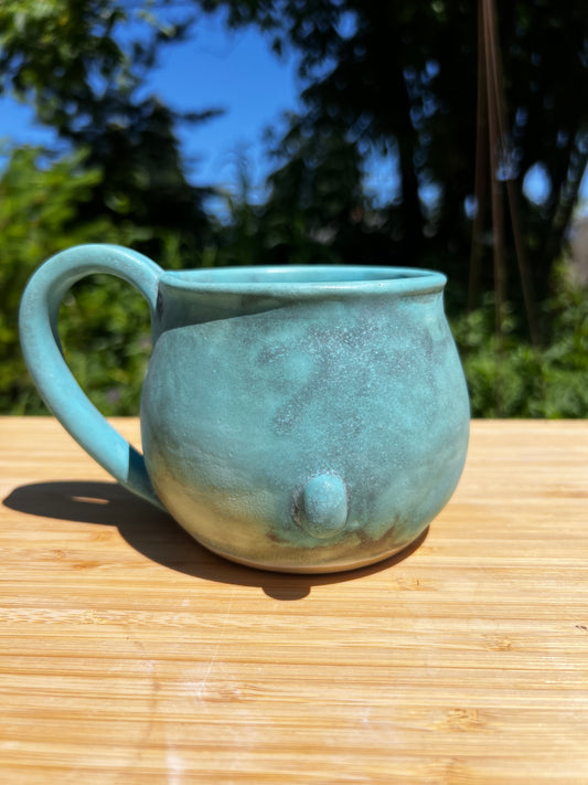 12 oz Rock Dogs Mug - Aqua