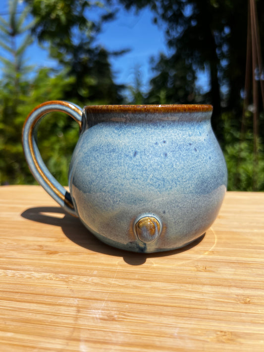 12 oz Rock Dogs Mug - Denim Jeans