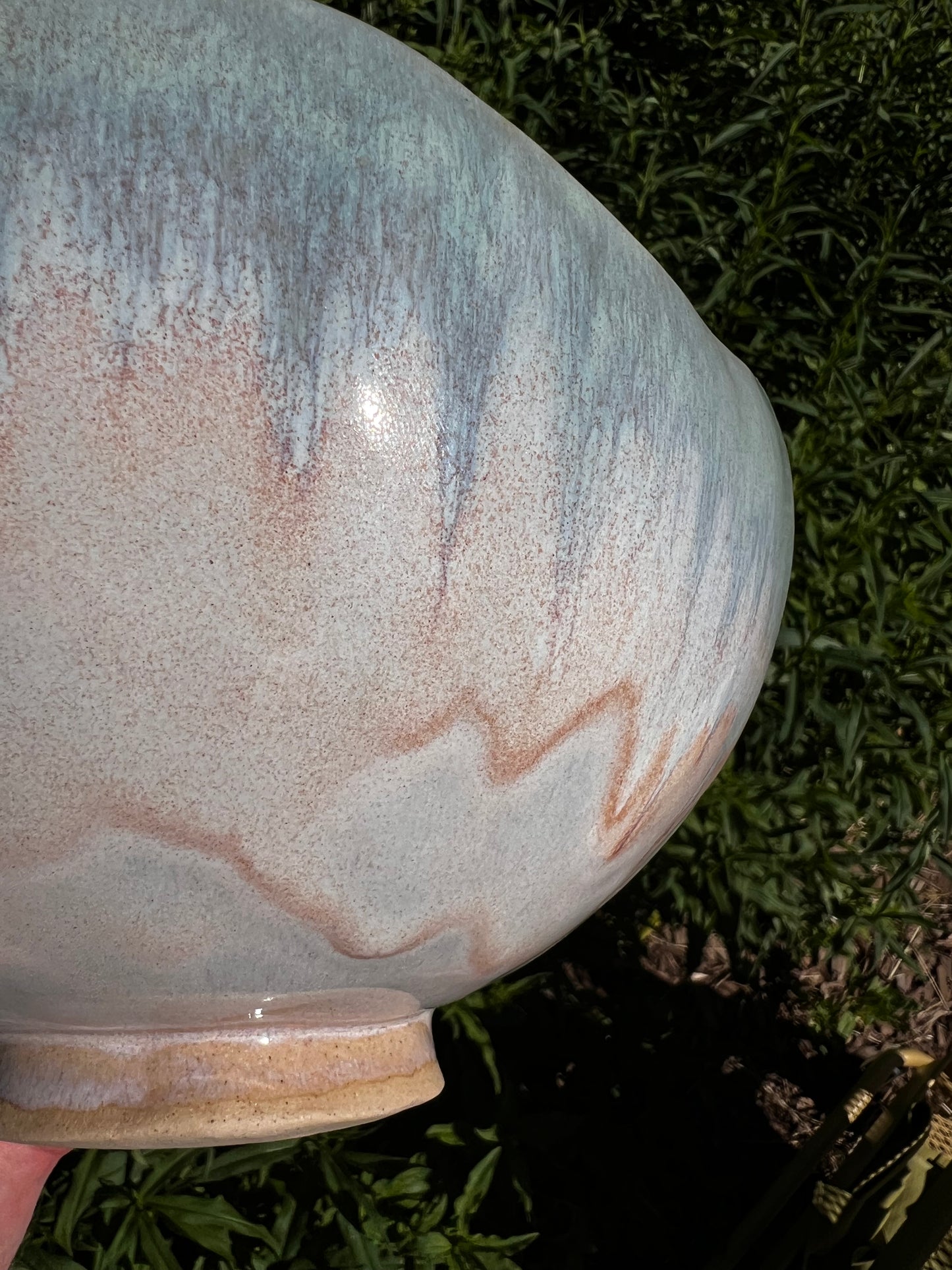 Centerpiece Serving Bowl | Limited Edition ROCK HOME Tropic Shores Collection | 10” wide x 5” tall