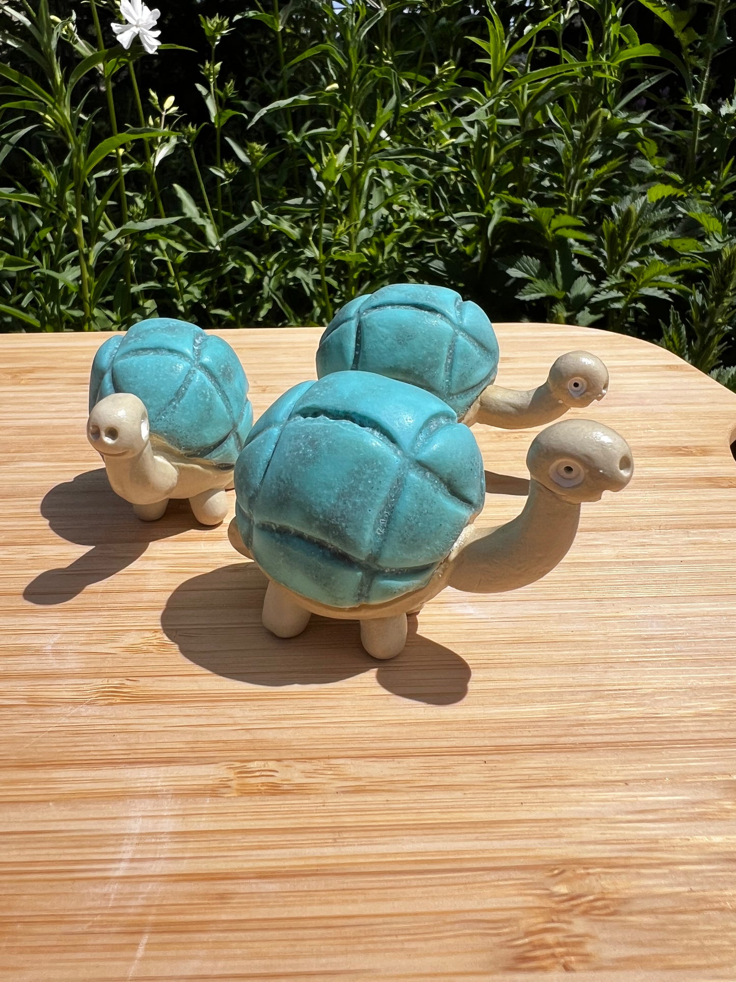 Turtle Pebble Pal - Aqua