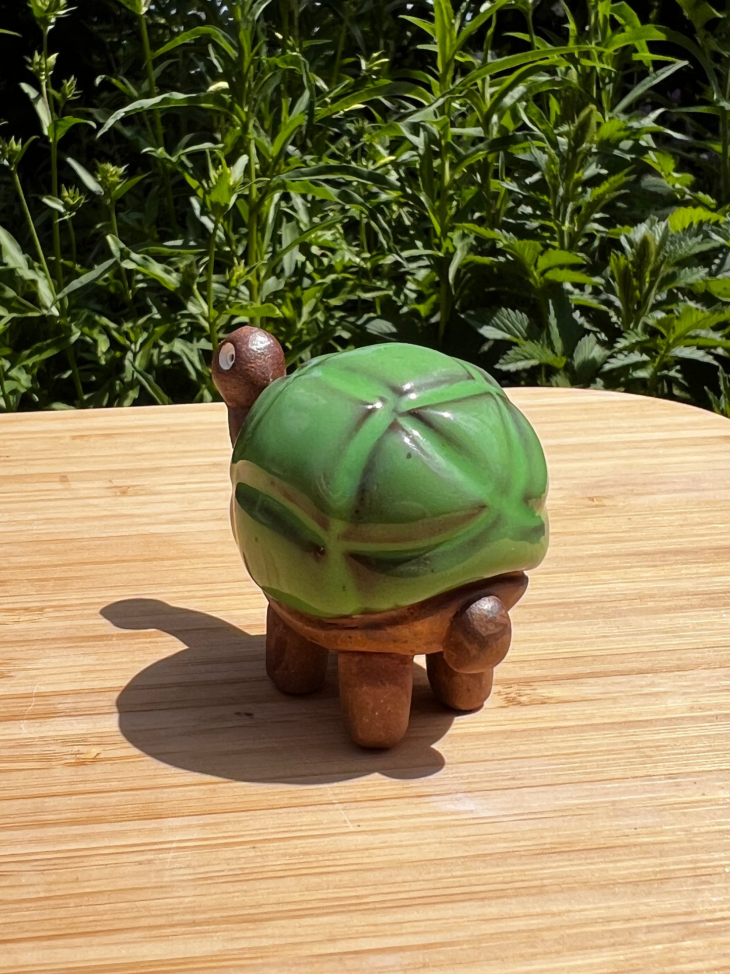 Turtle Pebble Pal - Grassy Green