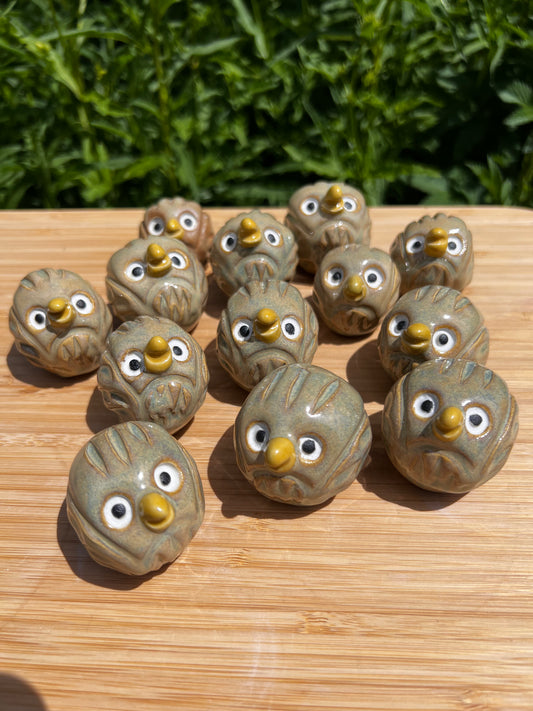 Owl Pebble Pal - Sandy