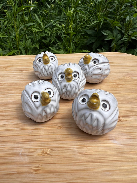 Owl Pebble Pal - Snow