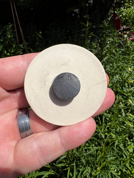 Handmade Rock Dogs Magnet - Merlot