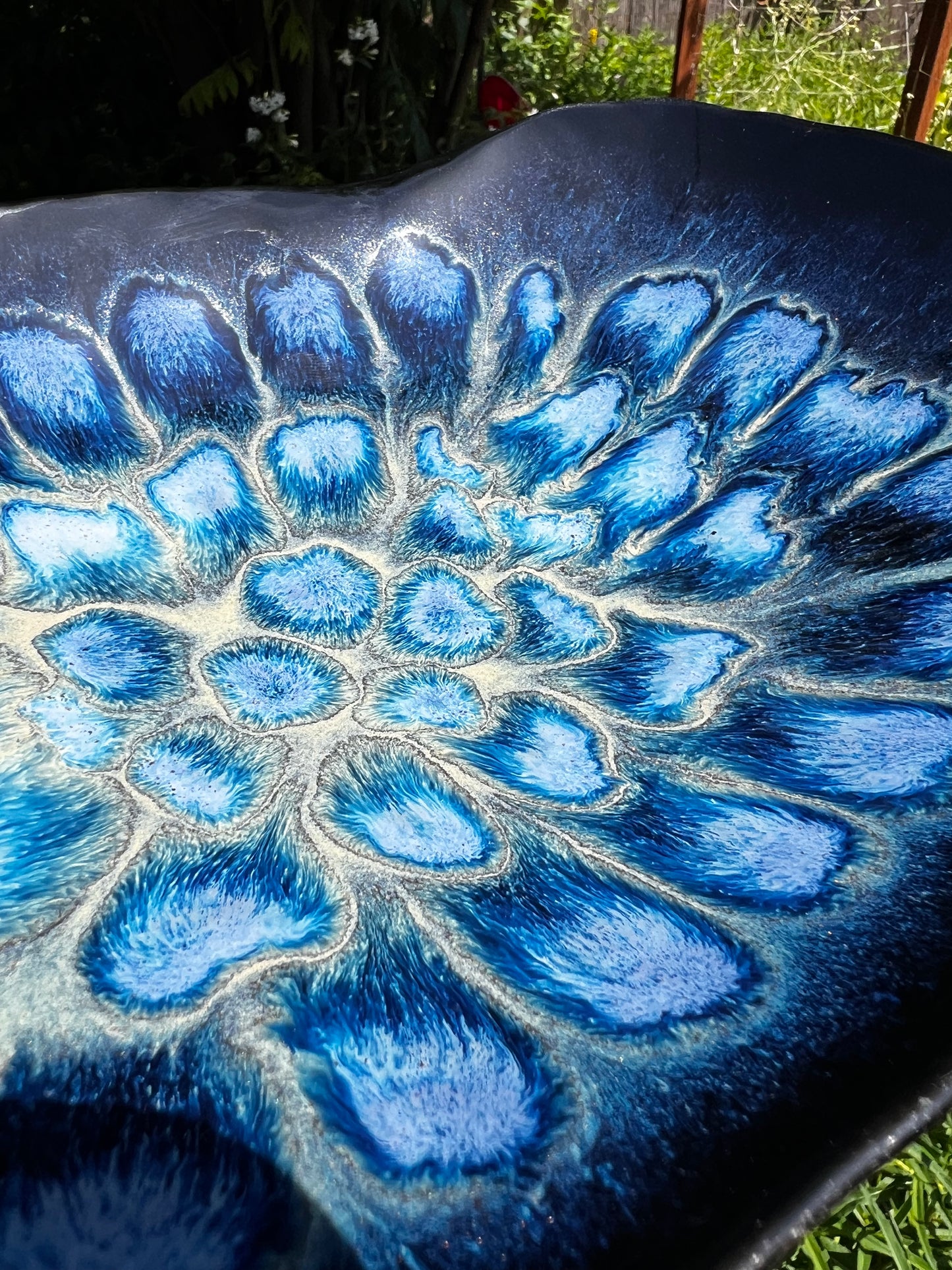 Decorative Accent Serving Dish | ROCK HOME Collection | 10” long x 7” wide x 3.5” tall