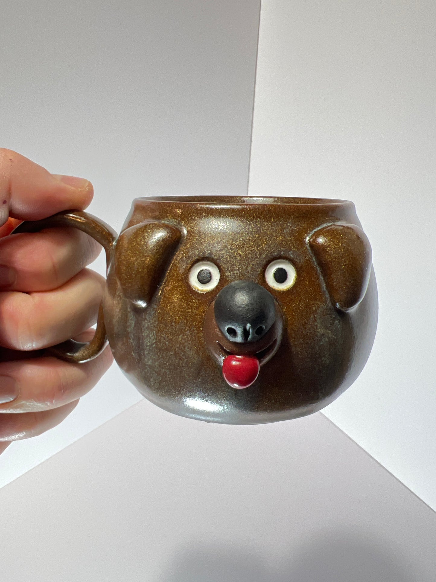 8 oz Rock Dogs Mug - Iron Lustre