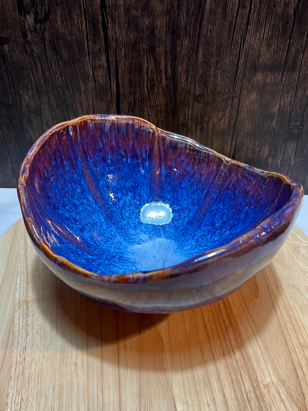 Centerpiece Serving Bowl | ROCK HOME Collection | 9” long x 9” wide x 5.5” tall