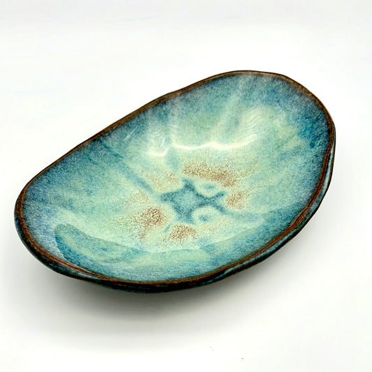 Decorative Accent Serving Dish | ROCK HOME Collection | 9” long x 6” wide x 2” tall