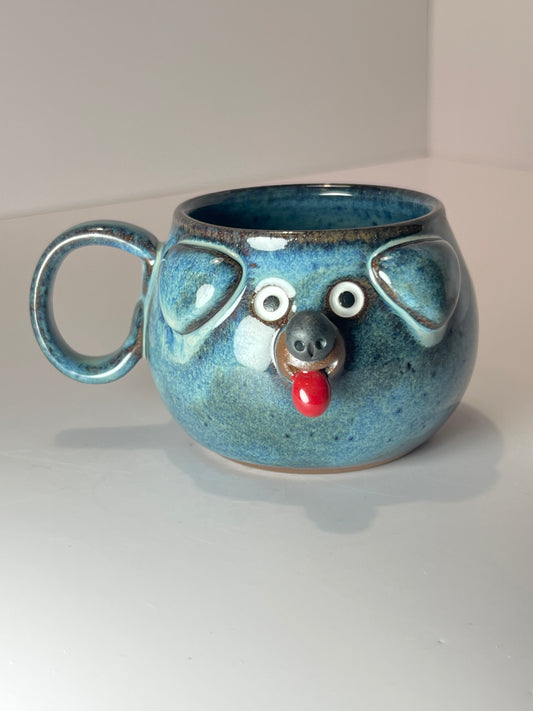 8 oz Rock Dogs Mug - Deep Sea
