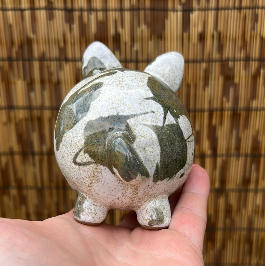 Handmade Rock Dog Collectible - Splattapus