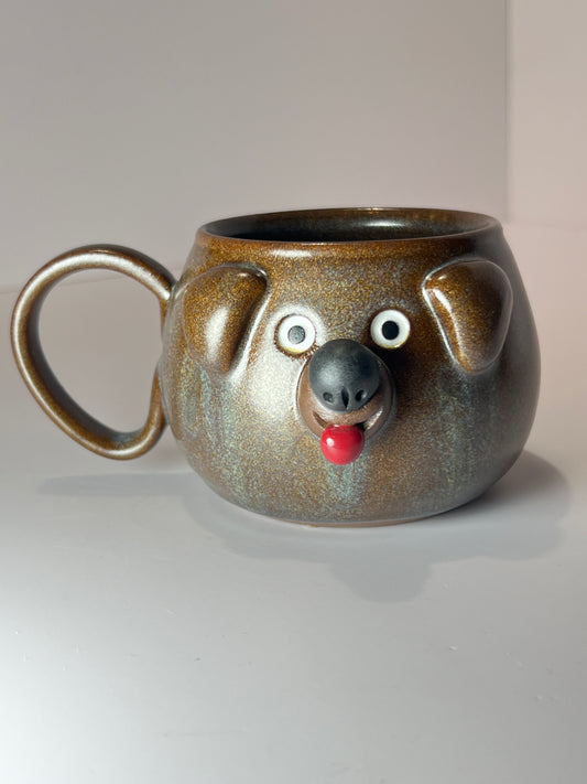 8 oz Rock Dogs Mug - Iron Lustre