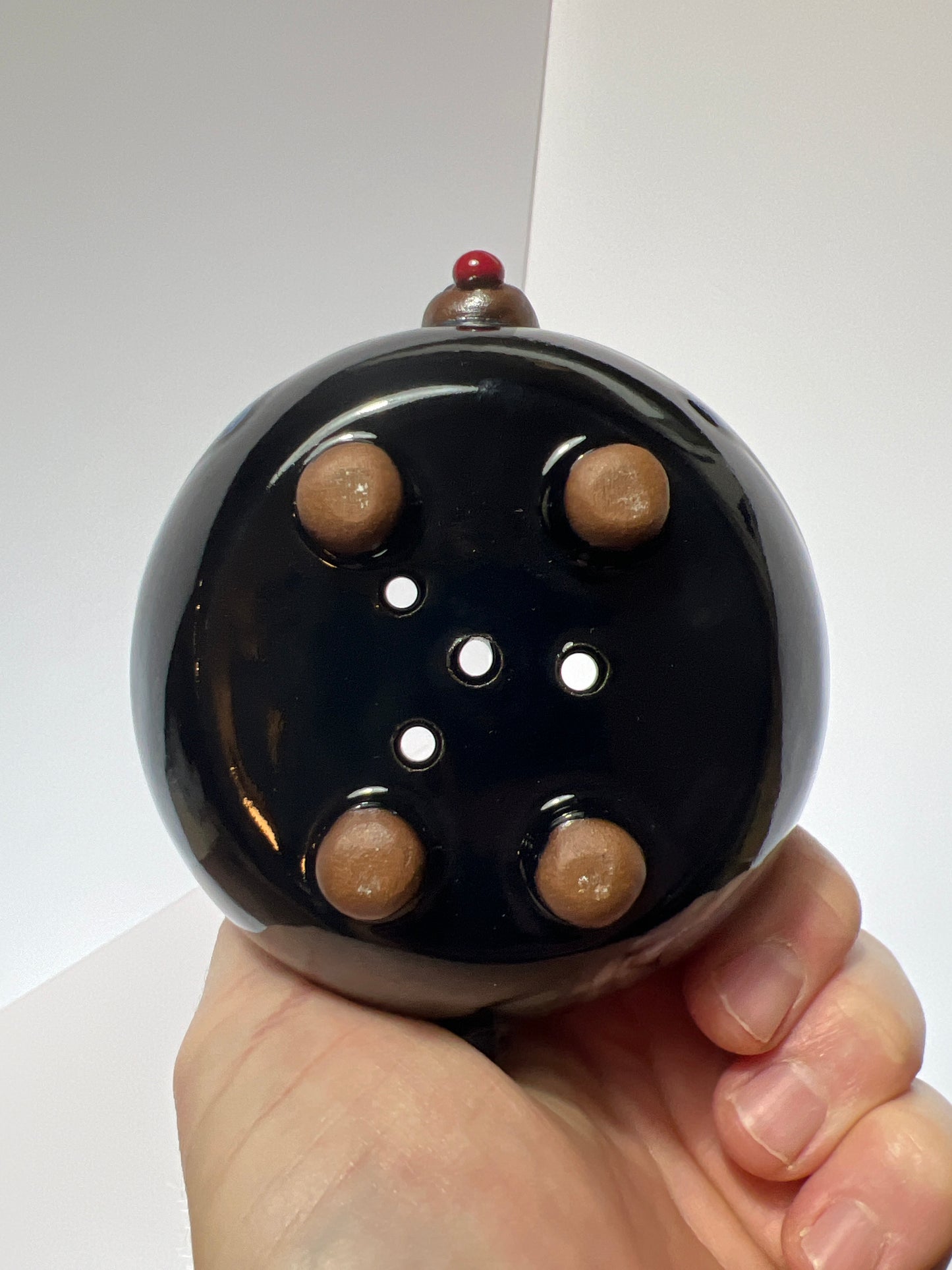 Rock Dogs Planter w/ drip hole - Northern Lights