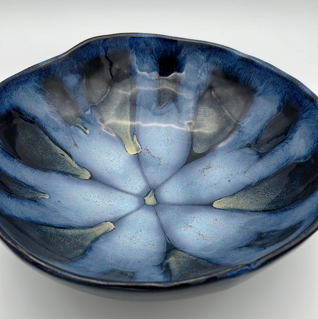 Centerpiece Serving Bowl | ROCK HOME Collection | 11.5 long x 11” wide x 4” tall