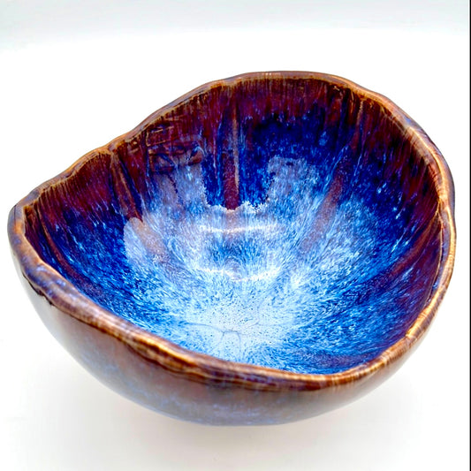 Centerpiece Serving Bowl | ROCK HOME Collection | 9” long x 9” wide x 5.5” tall