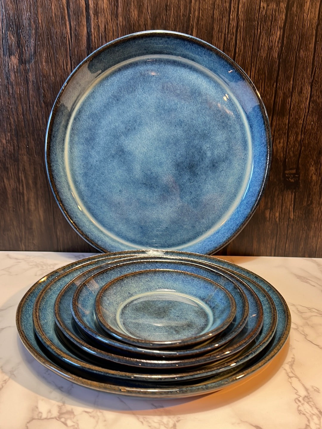 8” Dinner Plate | ROCK HOME Deep Sea Collection
