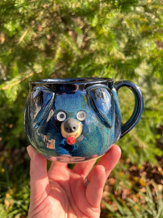 12 oz Rock Dogs Mug - Starry Night