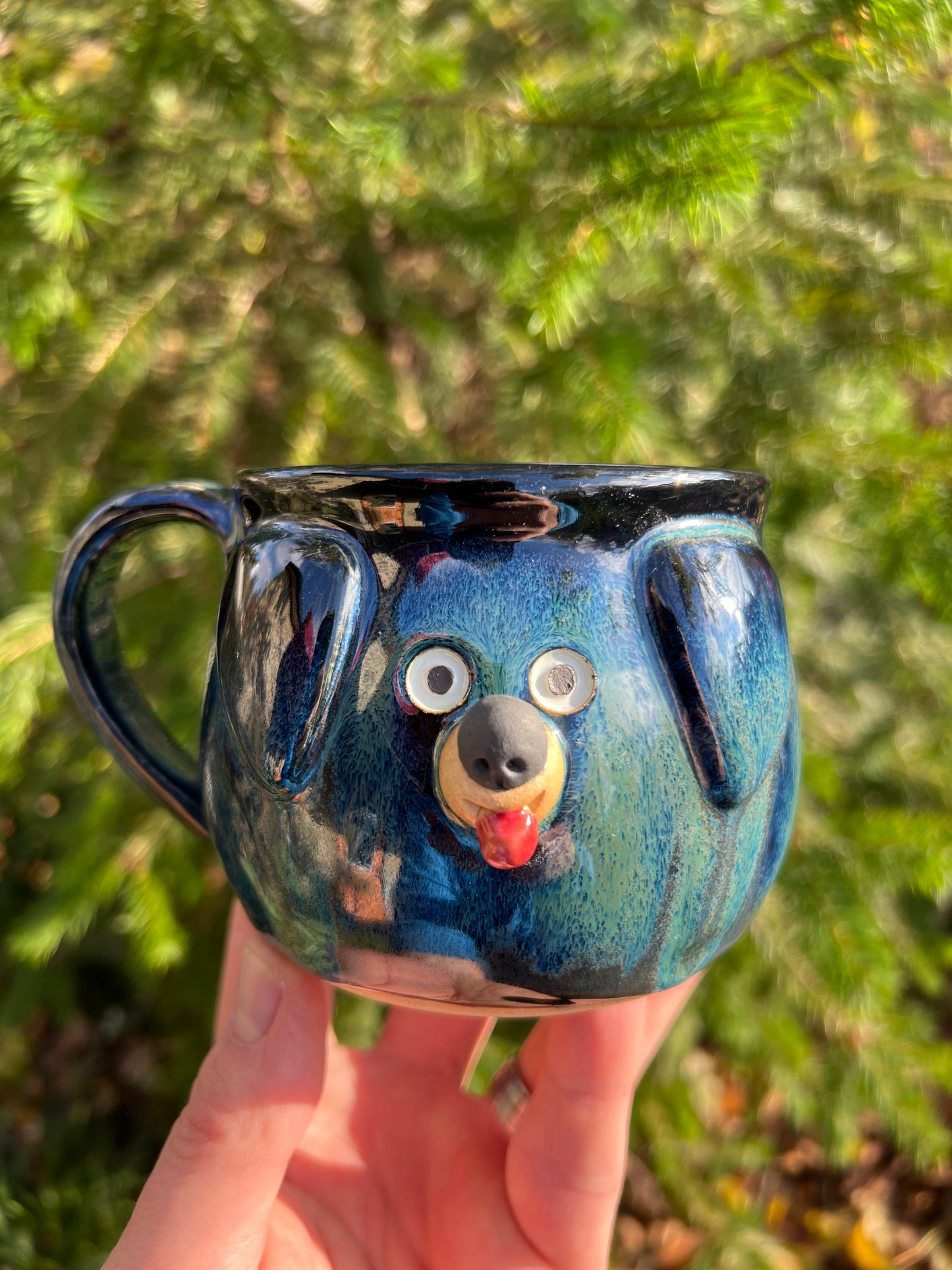 12 oz Rock Dogs Mug - Starry Night