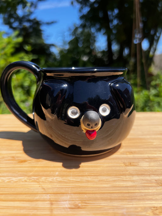 12 oz Rock Dogs Mug - Glossy Black