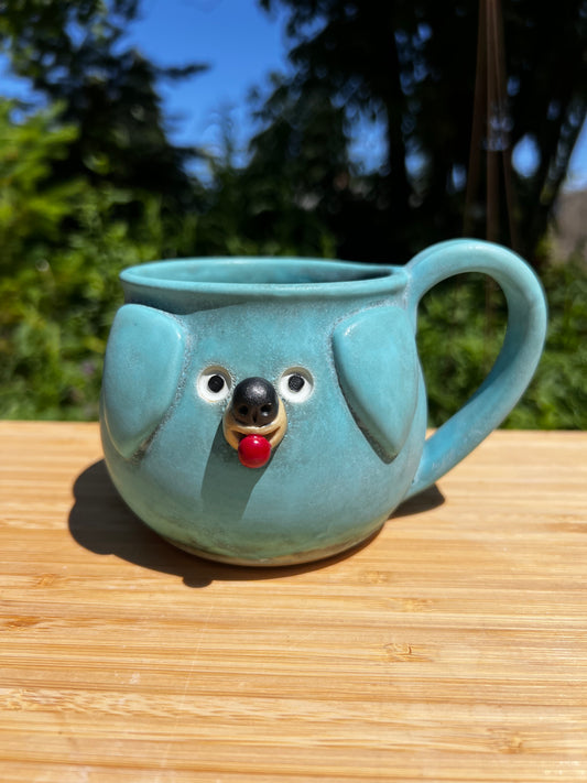 12 oz Rock Dogs Mug - Aqua