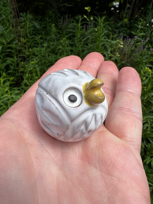 Owl Pebble Pal - Snow